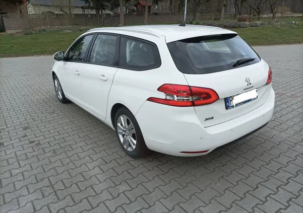 leszno Peugeot 308 cena 47900 przebieg: 92000, rok produkcji 2017 z Leszno